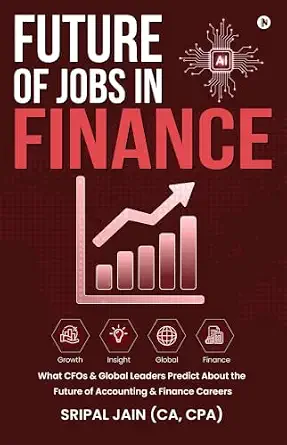 The Future of Jobs in Finance in an AI World — book cover by Sripal Jain